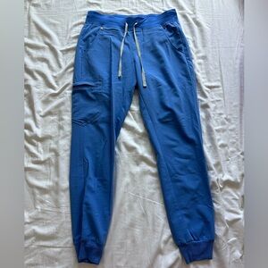 FIGS Zamora Jogger Scrub Pant- Ceil Blue